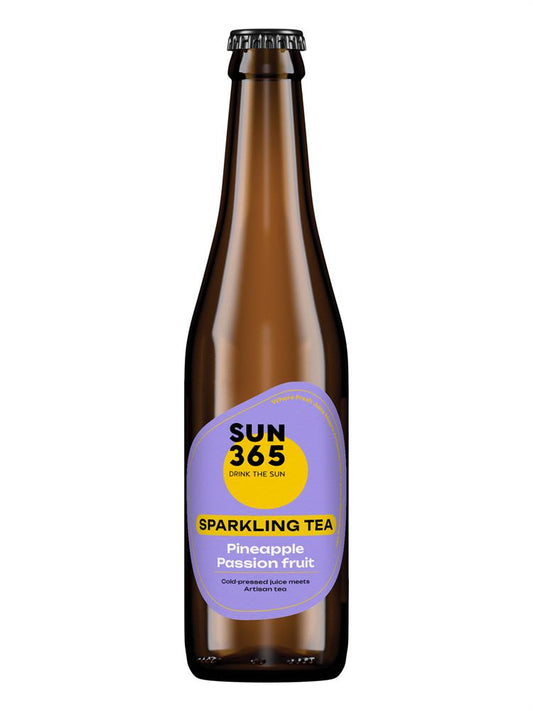 SUN365_Sparkling Tea Pineapple & Passion Fruit 330ml-Pack of 2
