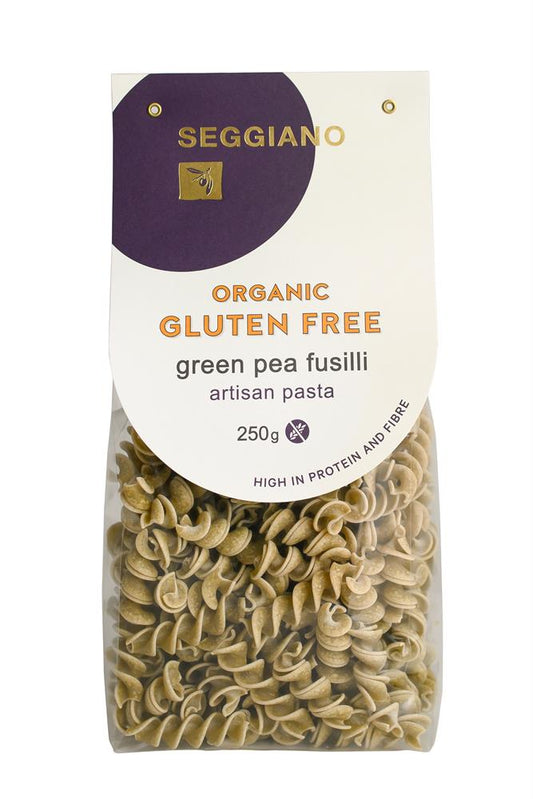 Seggiano_Organic Gluten Free Green Pea Fusilli 250g