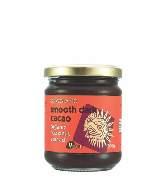 Seggiano_Organic Smooth Dark Cacao Hazelnut Spread 200g
