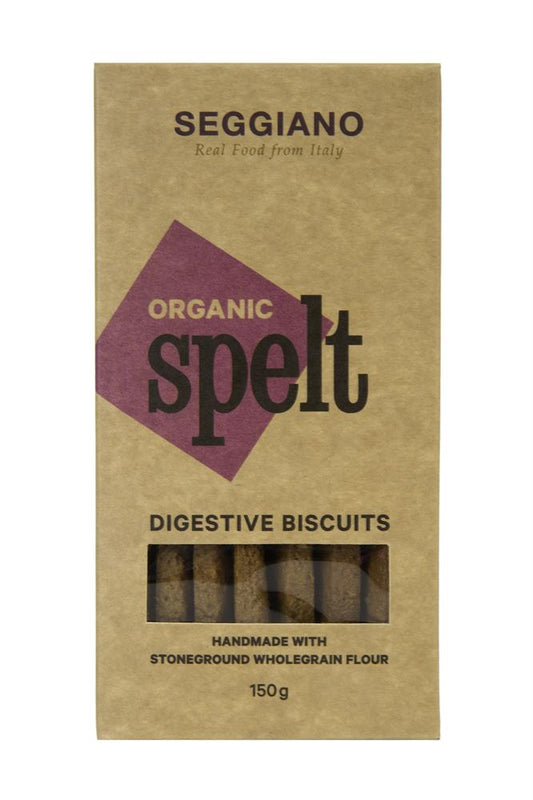 Seggiano_Organic Spelt Digestive Biscuits 150g