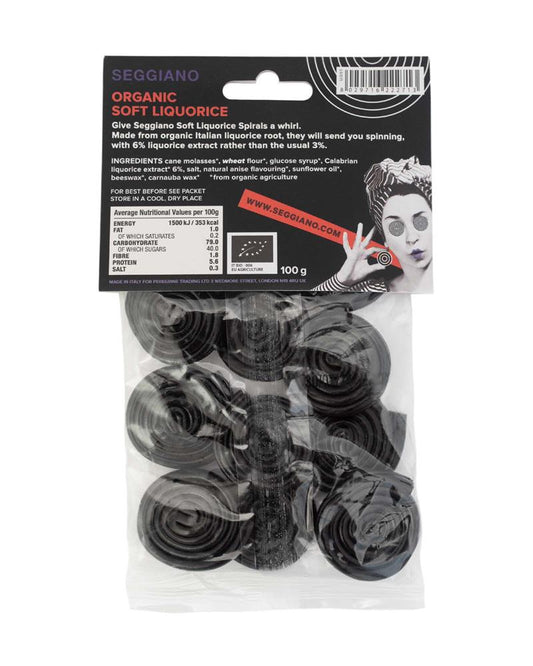 Seggiano_Organic Liquorice Spirals 100g-Pack of 4