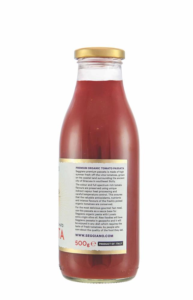 Seggiano_Organic Premium Sicilian Tomato Passata 500g