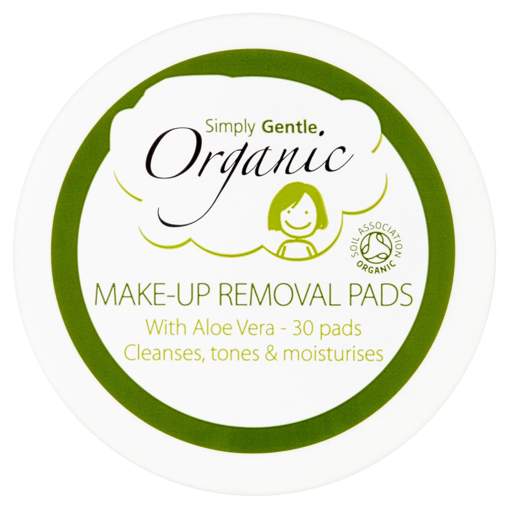 Simply Gentle_Organic Cosmetic Lotion Pads 30's