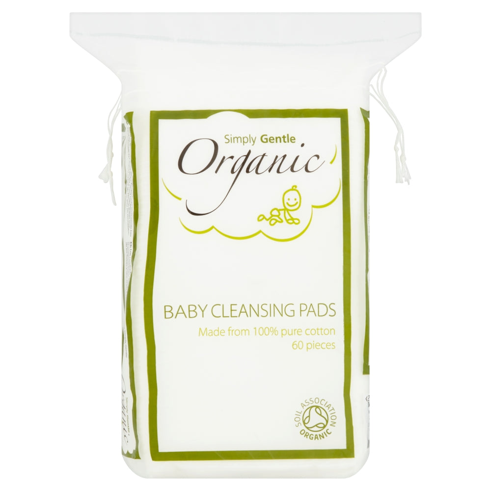 Simply Gentle_Organic Baby Cleansing Pads 60's