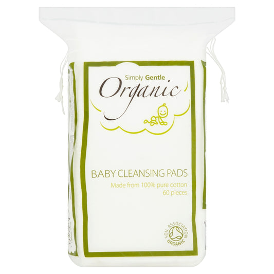 Simply Gentle_Organic Baby Cleansing Pads 60's
