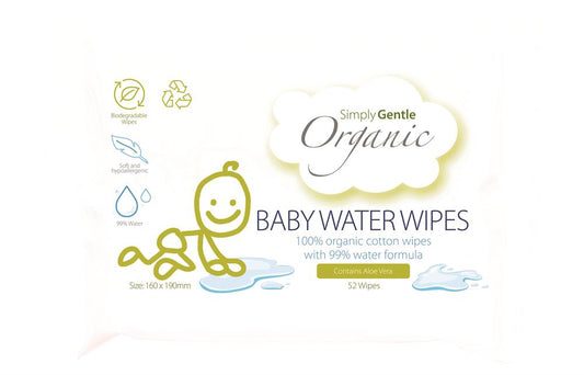 Simply Gentle_Organic Baby Wipes 52's