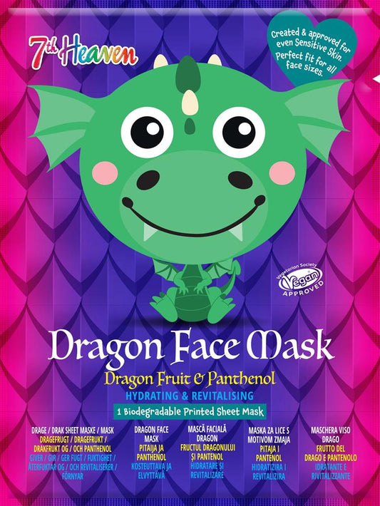 7th Heaven_Dragon Animals Face Sheet Mask