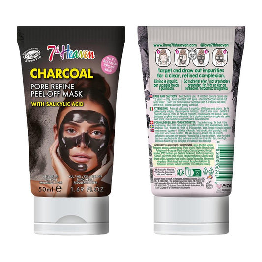 7th Heaven_Charcoal w/ Salicylic Acid 50ml Tube