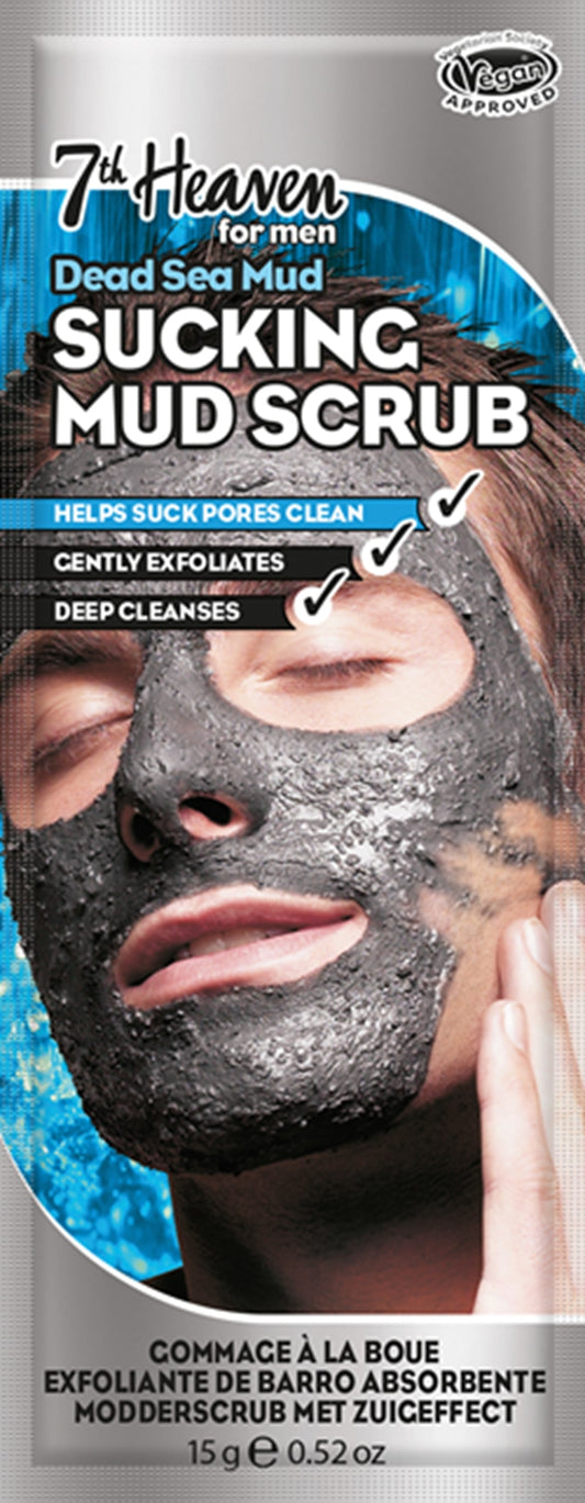7th Heaven_Men's Sucking Mud Scrub 15g-Pack of 2
