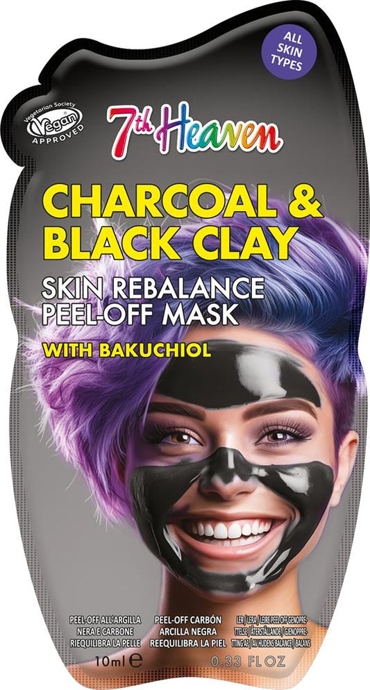 7th Heaven_Charcoal Clay Peel-Off with Bakuchiol Face Mask