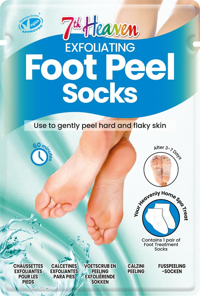 7th Heaven_Exfoliating Foot Peel Socks