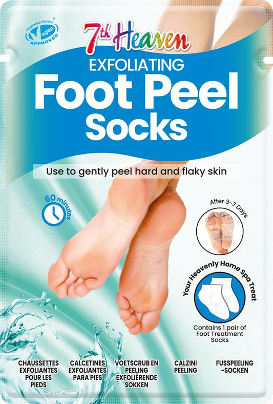 7th Heaven_Exfoliating Foot Peel Socks-Pack of 2
