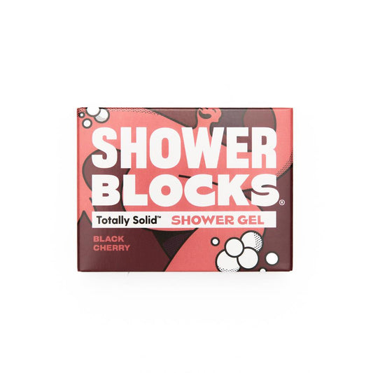 Shower Blocks_Solid Shower Gel in Black Cherry 100g
