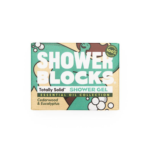 Shower Blocks_Solid Shower Gel in Cedarwood & Eucalyptus 100g