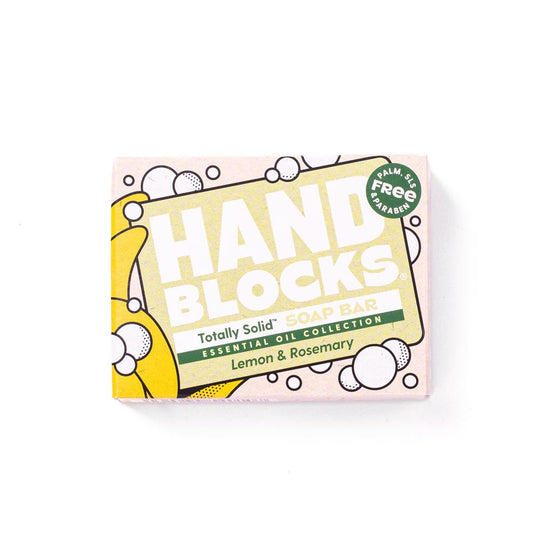 Shower Blocks_Hand Blocks Soap - Lemon & Rosemary 100g