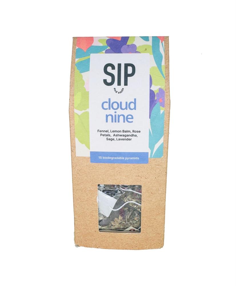 Sip and Smile_Cloud Nine 15 Pyramid Tea Bags