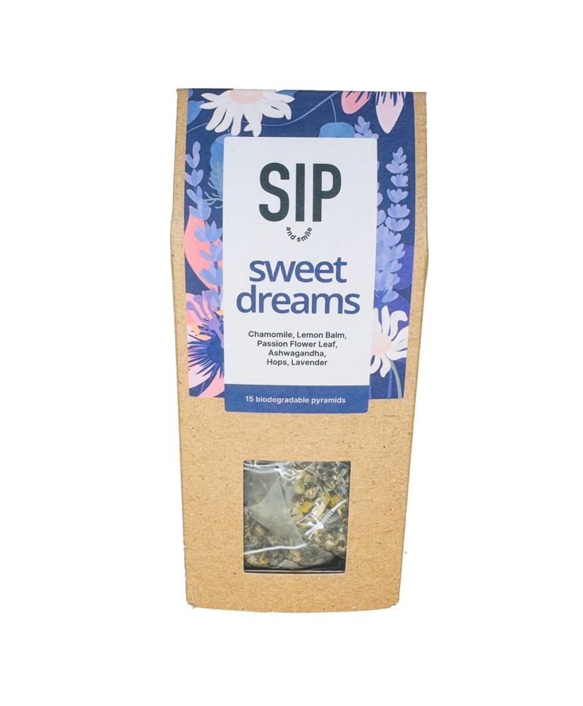 Sip and Smile_Sweet Dreams 15 Pyramid Tea Bags