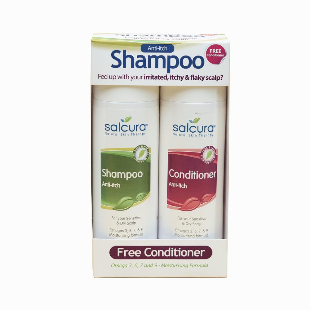 Salcura_Omega Rich Shampoo 200ml Pack (FREE CONDITIONER 200ml)