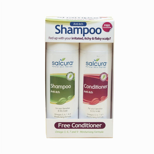 Salcura_Omega Rich Shampoo 200ml Pack (FREE CONDITIONER 200ml)