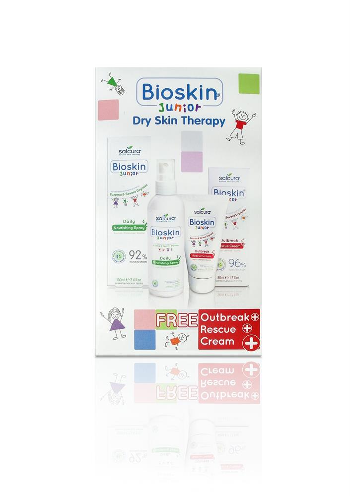 Salcura_Bioskin Junior Duo Pack (Nourishing Spray & Rescue Cream FREE)