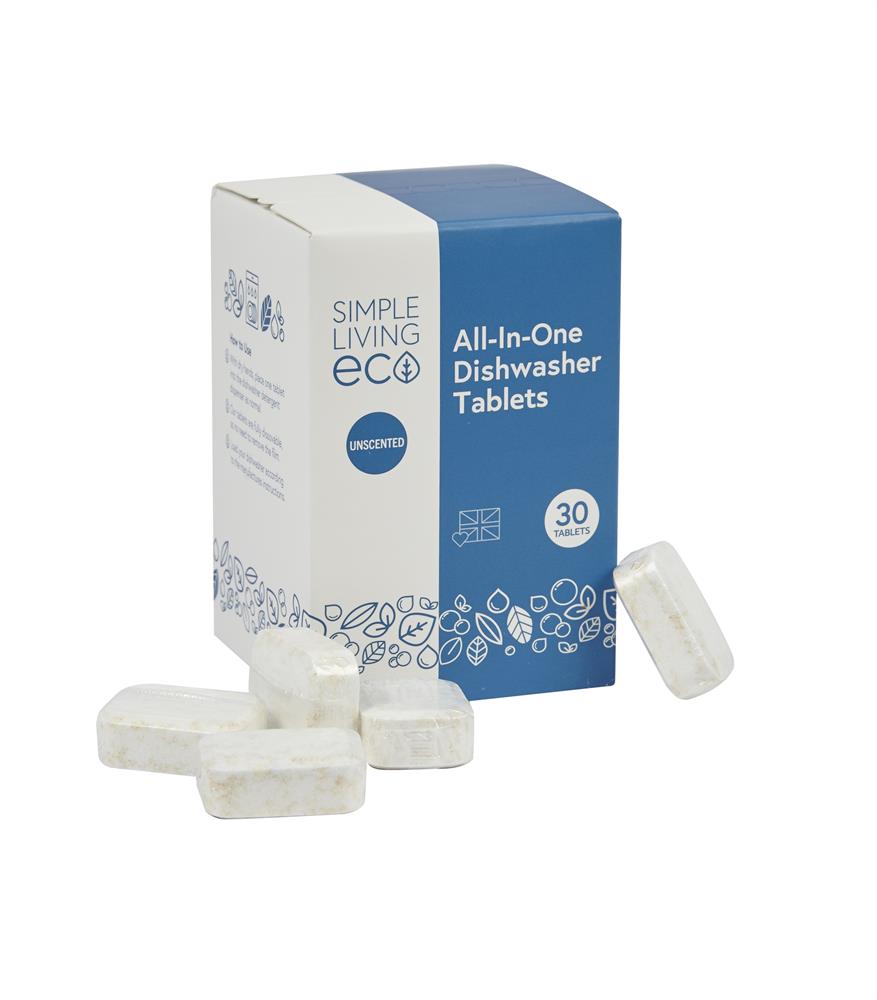 Simple Living Eco_Simple Living Eco Dishwasher Tablets - all-in-one plastic-free