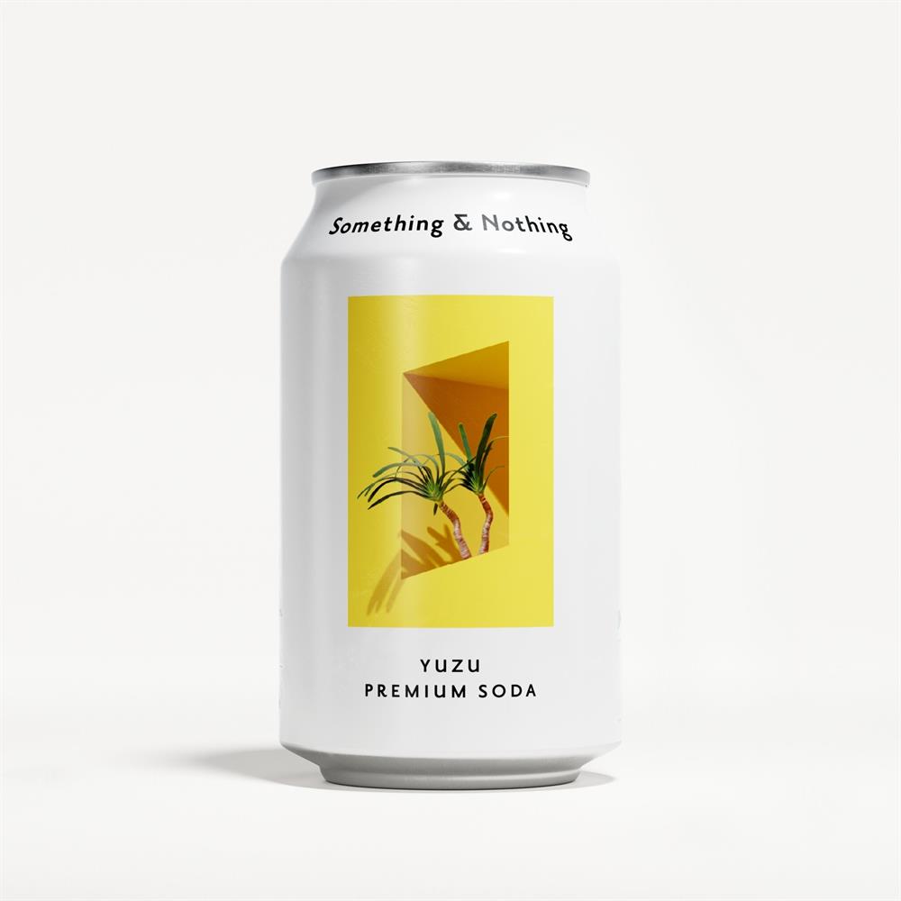 Something & Nothing_Yuzu Premium Soda 330ml-Pack of 4