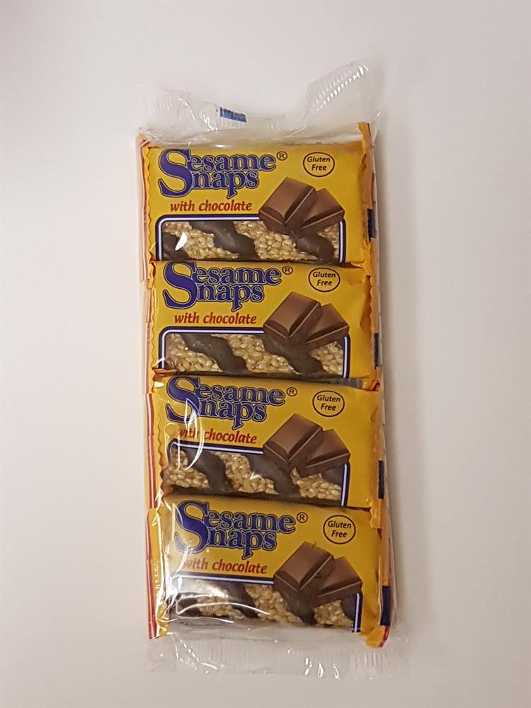 Sesame Snaps_In Chocolate - Multipack 4x30g-Pack of 30