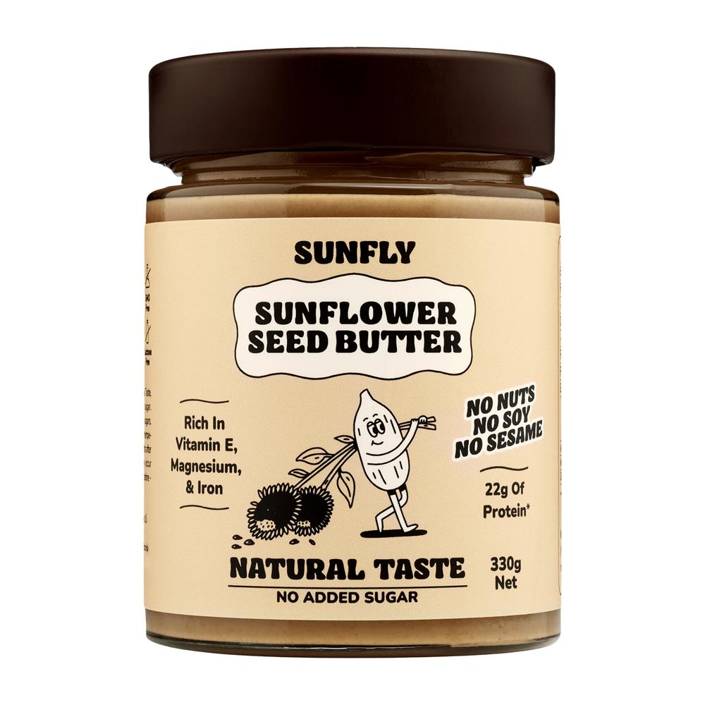 Sunfly_Natural Taste and No Added Sugar Sunflower Seed Butter 330g