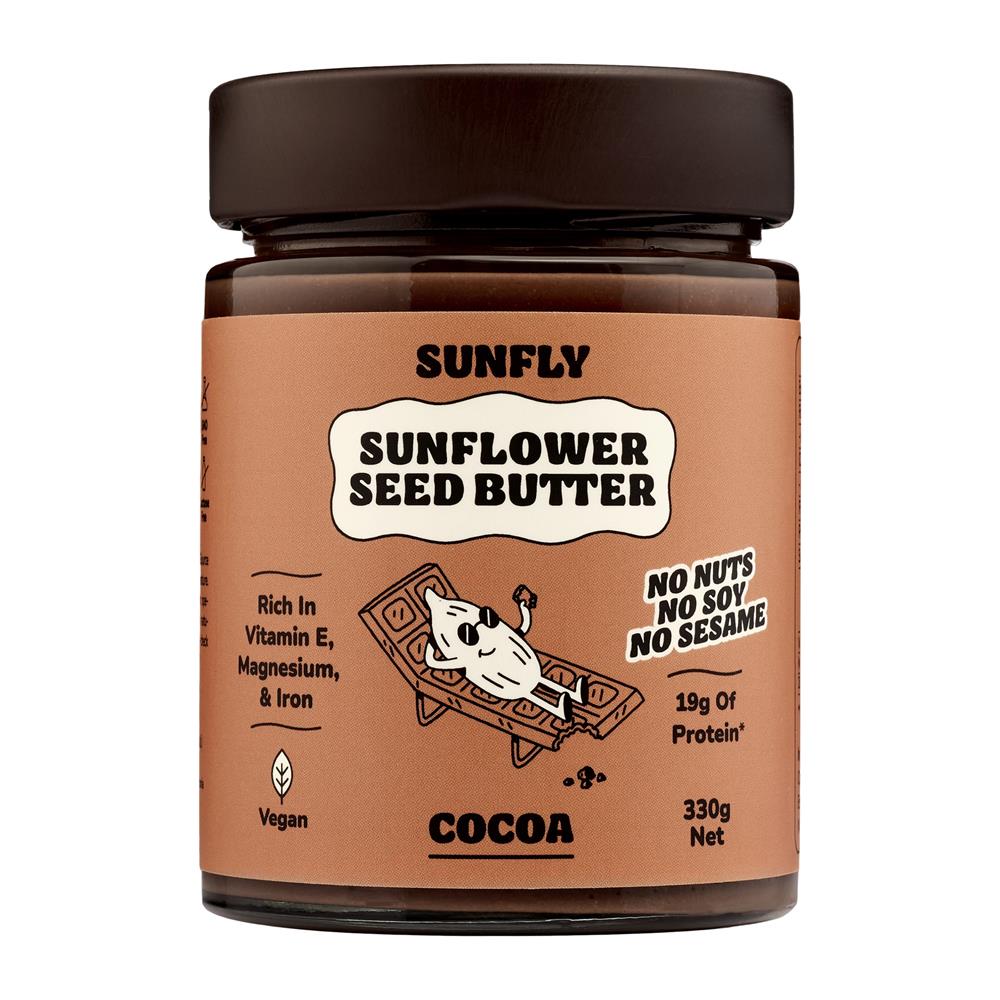 Sunfly_Cocoa Sunflower Seed Butter 330g