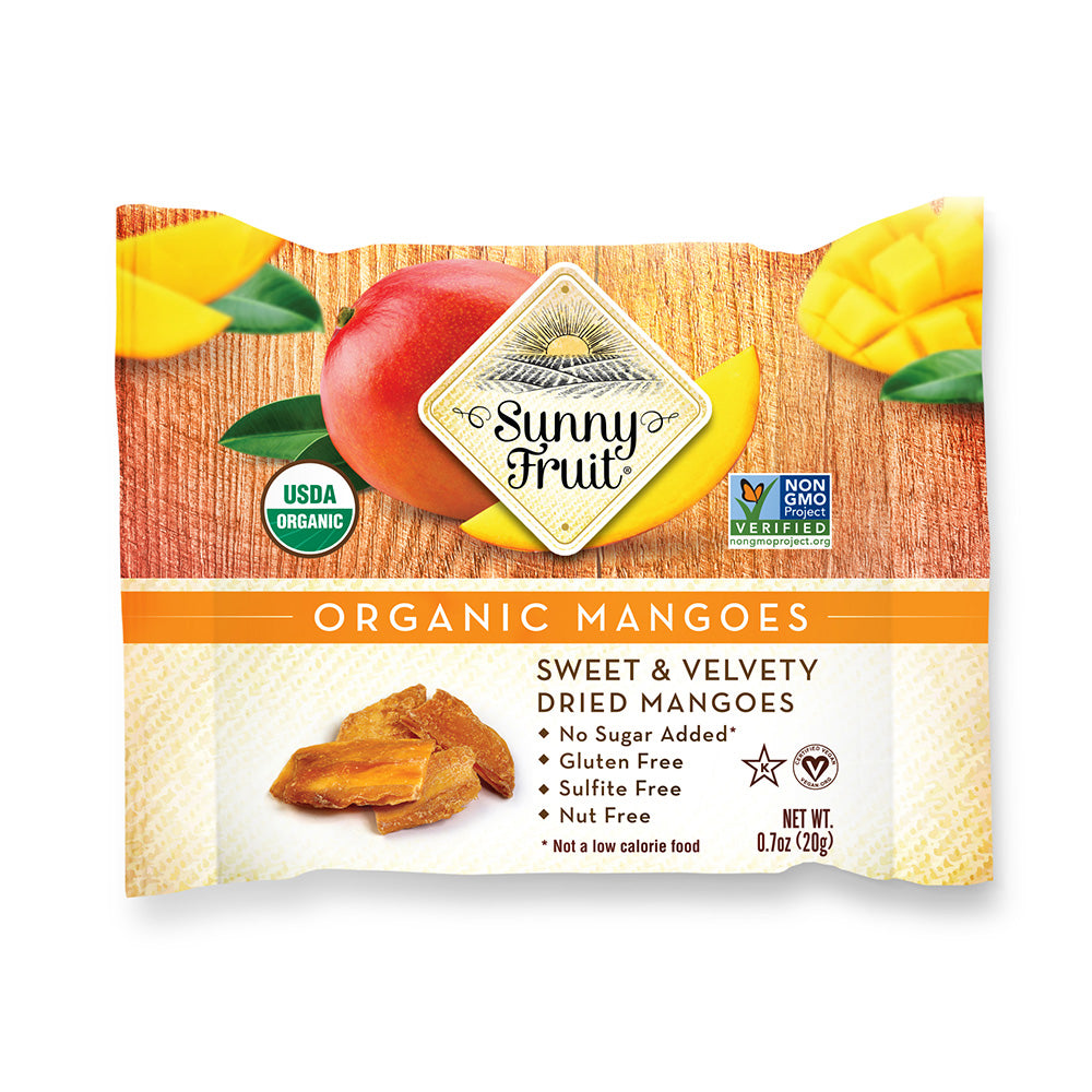 Sunny Fruit_Dried Mango Organic 20g-pack of 12