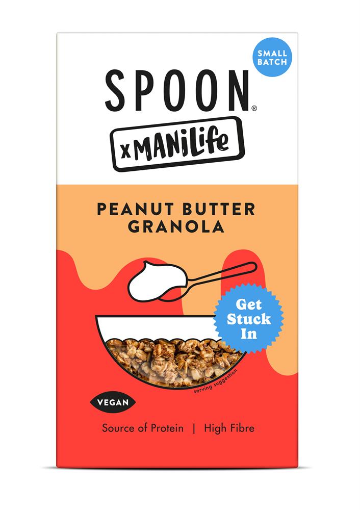 Spoon_x ManiLife Peanut Butter Granola 400g