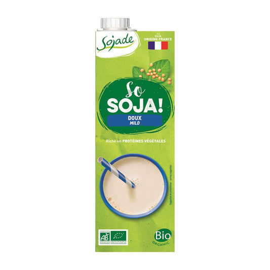 Sojade_Organic Sweetened Soya Drink 1L-Pack of 4