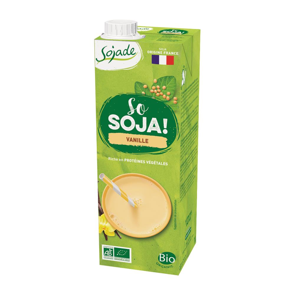 Sojade_Organic Vanilla Soya Drink 1ltr-Pack of 4