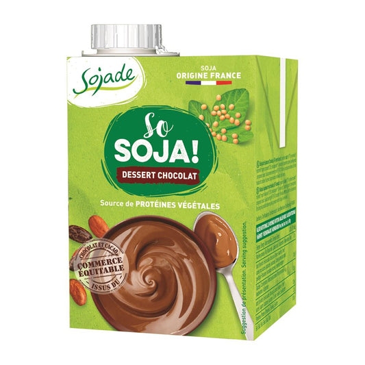 Sojade_Organic Chocolate Soya Dessert 530g-Pack of 2