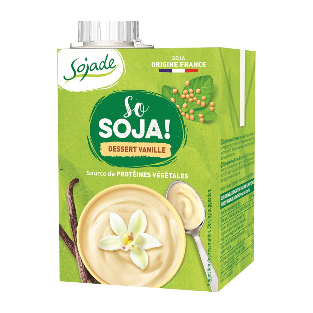 Sojade_Organic Vanilla Soya Dessert 530g-Pack of 2