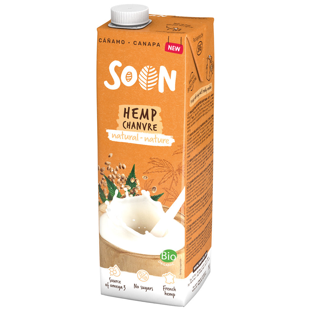 Soon_Organic Unsweetened Hemp Drink 1 Litre