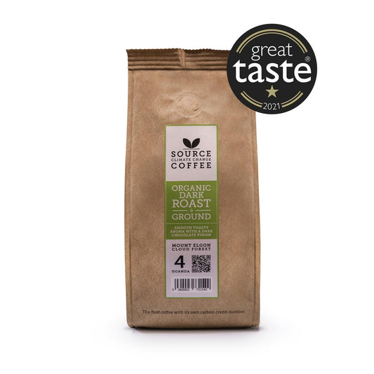 Source Climate Change Coffee_Organic Uganda Mount Elgon Ground Coffee 227g