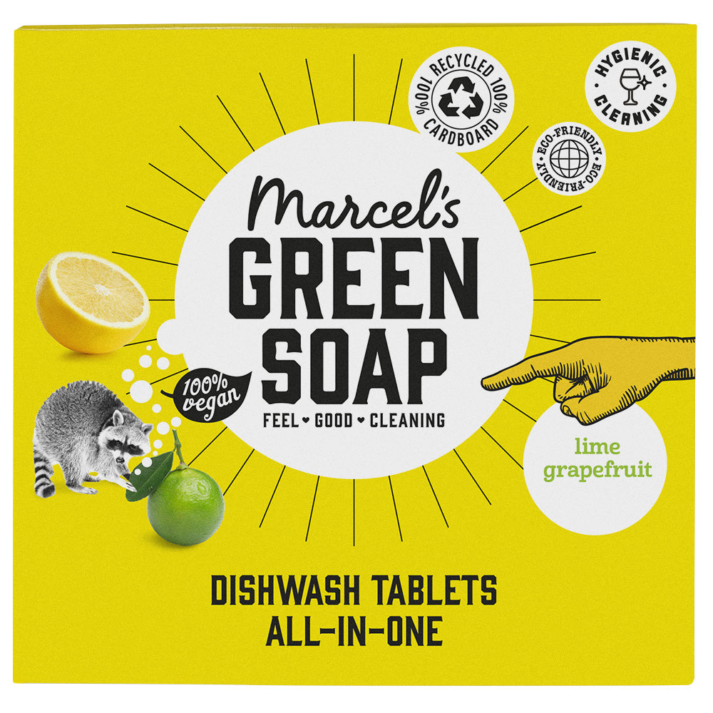 Marcels Green Soap_Marcels Dishwash Tabs Grapefruit & Lime - 25 tablets