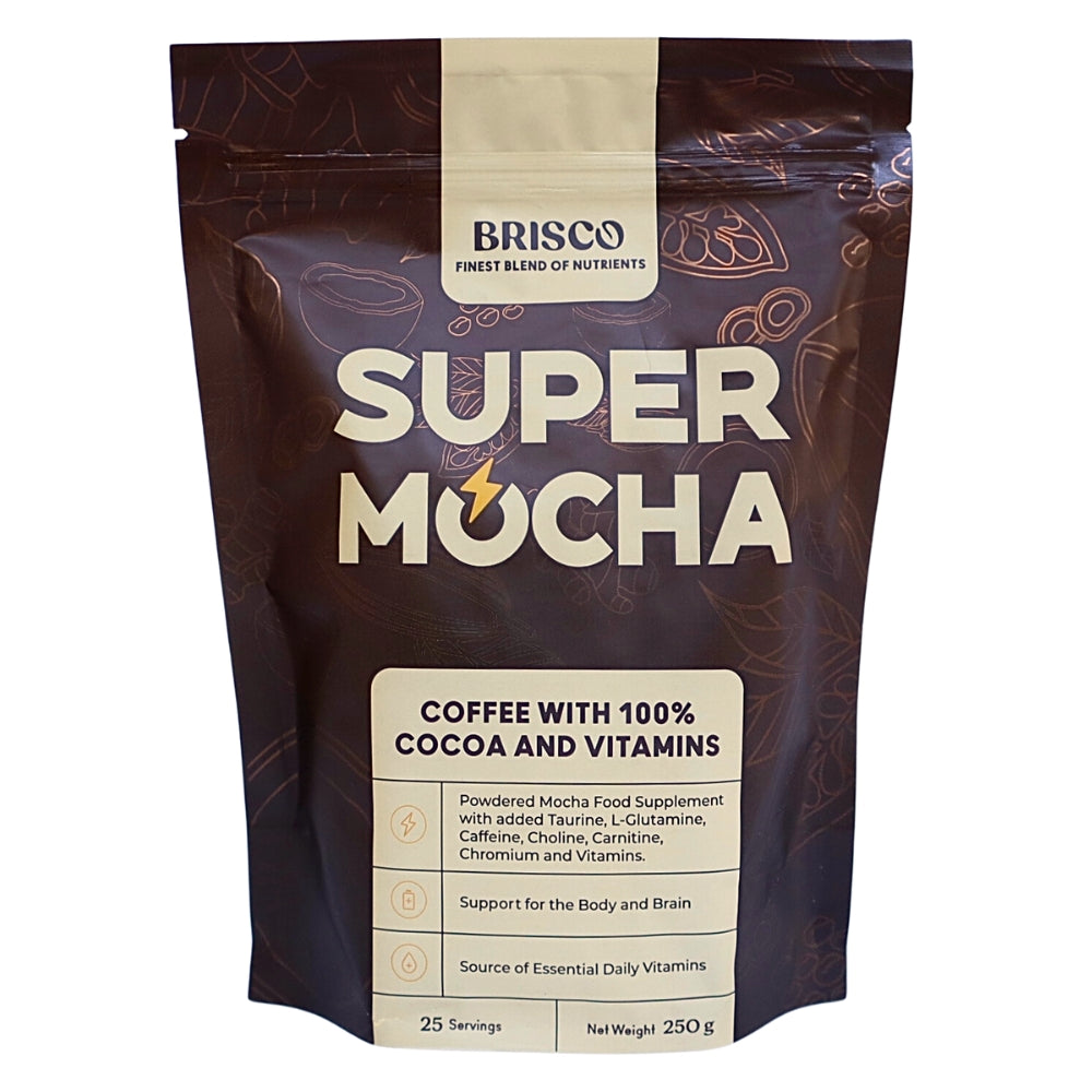 Super Mocha_Coffee with Cacao Daily Vitamins & Minerals 250g.