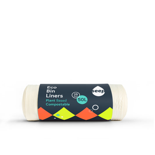 Seep_Compostable Bin Liners - 50L (25 bags)