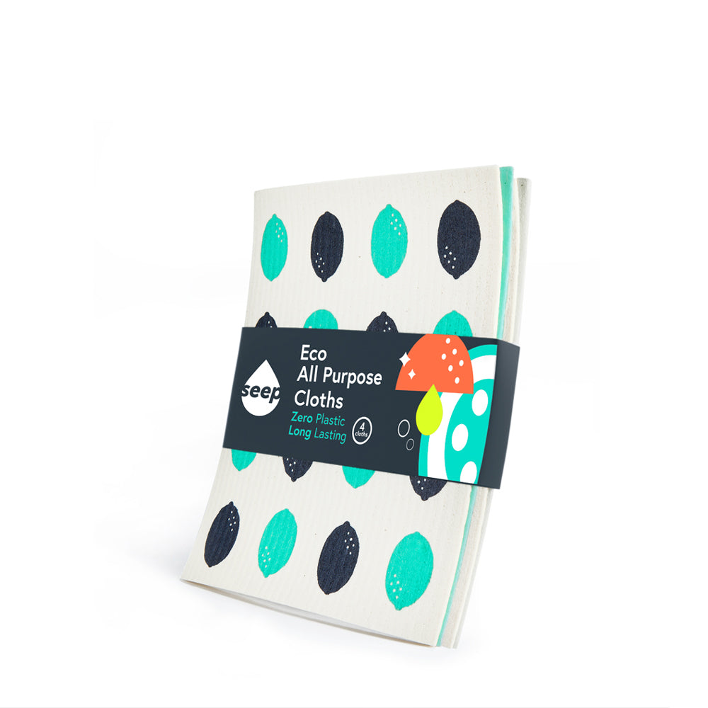 Seep All-Purpose Sponge Cloths - 4 pack