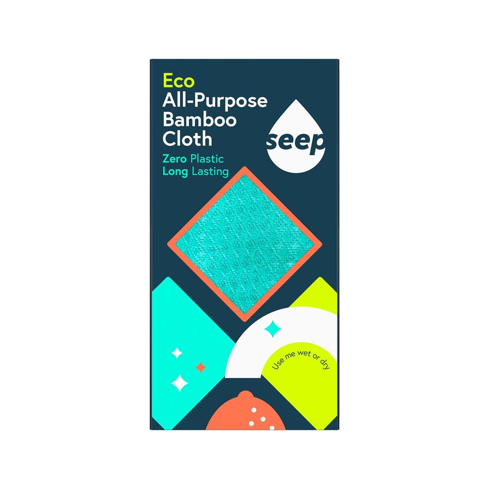 Seep_100% Bamboo All Purpose Cloth Single-pack of 2