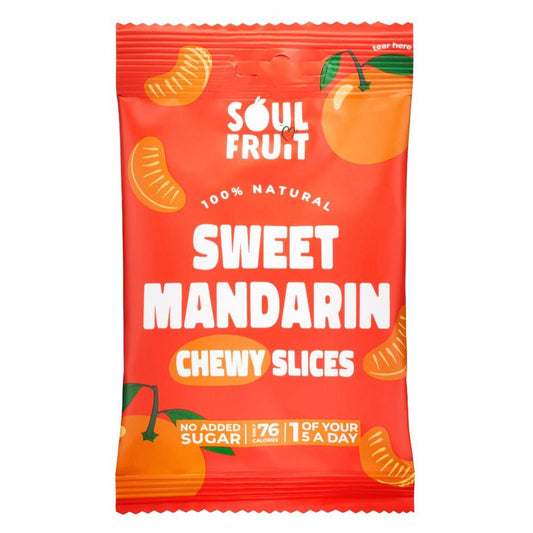Soul Fruit_Soft Dried Sweet Mandarin 25g-Pack of 10