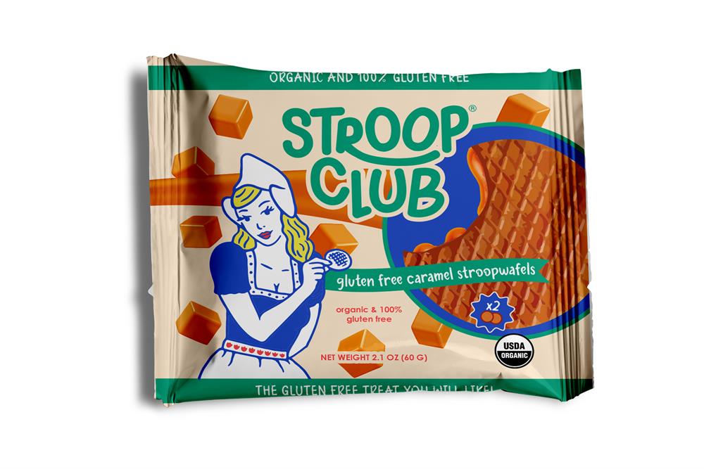 Stroop Club_Caramel Gluten Free stroopwafels 2-pack 60g-pack of 12