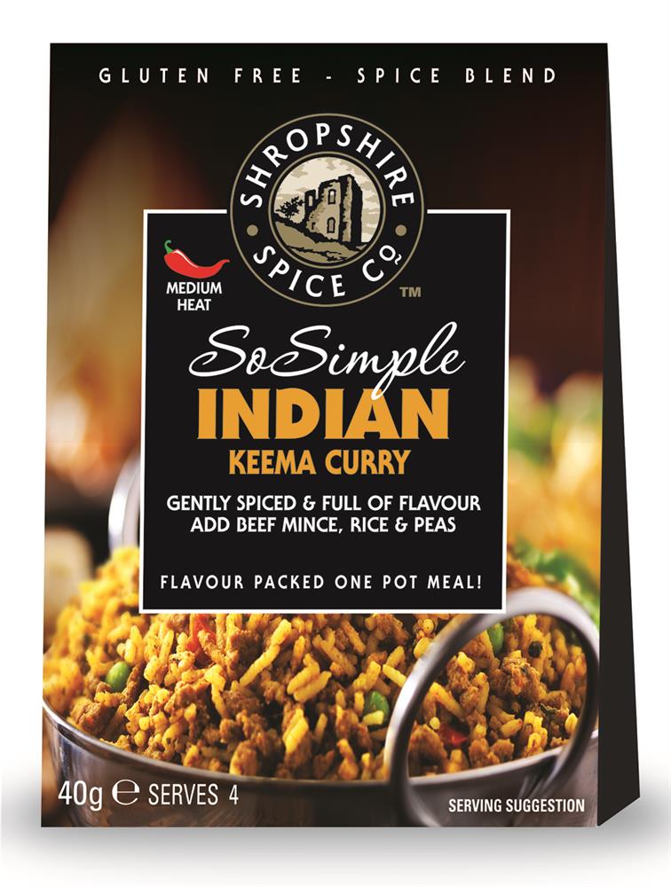 Shropshire Spice_So Simple Gluten Free Indian Keema Curry 40g-pack of 2