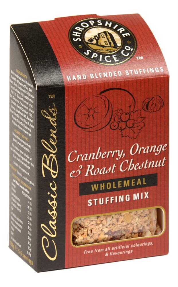 Shropshire Spice_Cranberry Orange & Roast Chestnut Wholemeal Stuf-Pack of 3