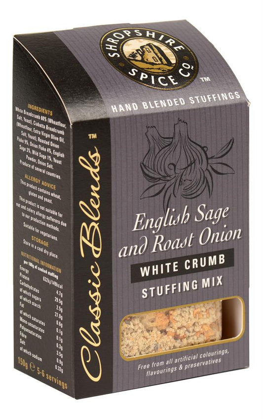 Shropshire Spice_English Sage & Roast Onion White Crumb Stuffing-Pack of 3