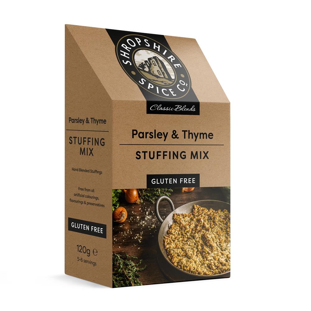 Shropshire Spice_Gluten Free Parsley & Thyme Stuffing 120g-Pack of 3