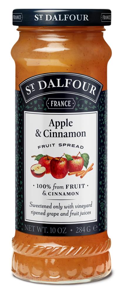 St Dalfour_Apple & Cinnamon Fruit Spread 284g-Pack of 2