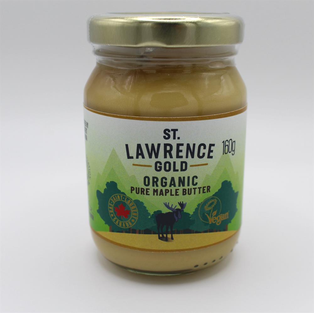 St Lawrence Gold_St Lawrence Gold Pure Organic Maple Butter 160G